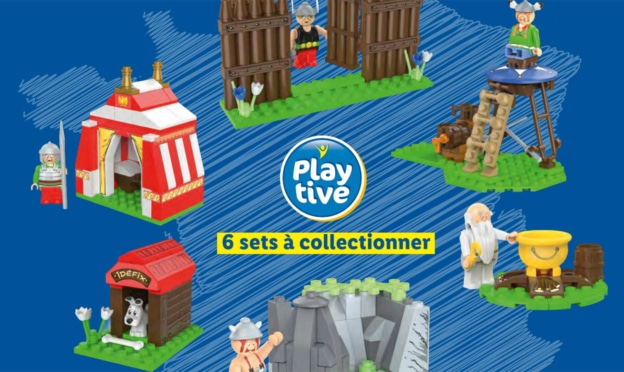 Vignette Lidl : Jouets Astérix Playtive Clippys offerts à collectionner