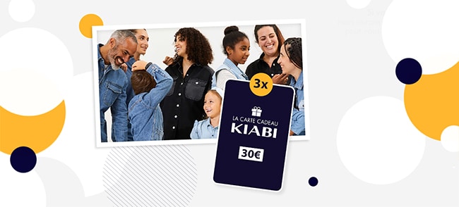 Tentez de gagner un carte cadeau Kiabi