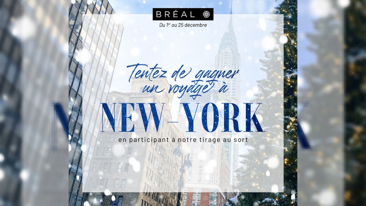 Jeu de Noël Bréal : Voyage à New-York à gagner