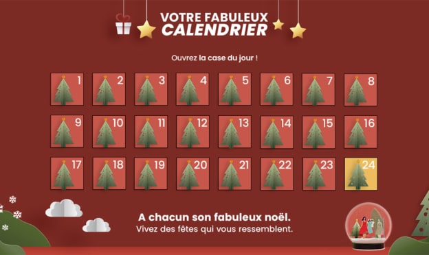 Jeu Calendrier de l’Avent Showroomprivé : 457’250 lots à gagner