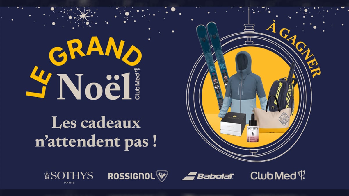 Jeu Club Med Le Grand Noël : 301 cadeaux à gagner