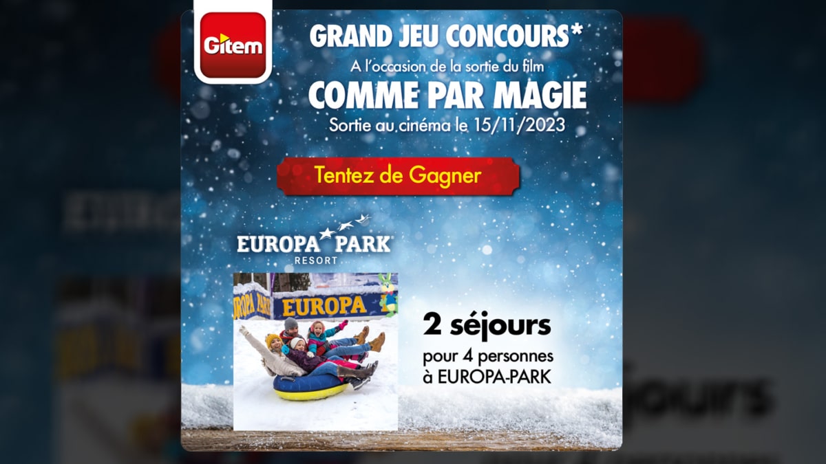 Jeu Gitem : Séjours Europa-Park et hottes de cadeaux à gagner