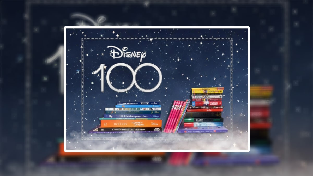 Jeu Hachette 100 ans Disney : 100 livres à gagner