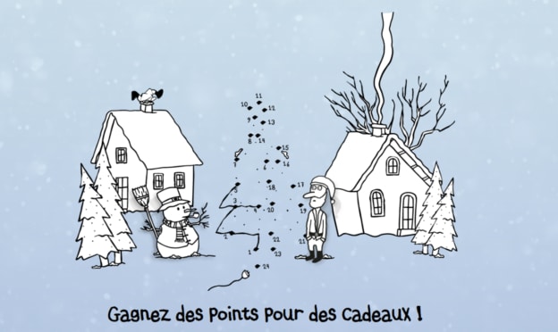 Jeu de Noël Normal : Obtenez des points à échanger contre des cadeaux