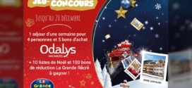 Jeu La Grande Récré : Séjour Odalys Vacances et cadeaux à gagner