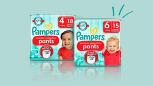 Remboursement Pampers : Couches Pants Premium Protection offertes