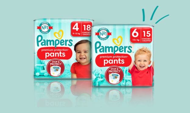Remboursement Pampers : Couches Pants Premium Protection offertes