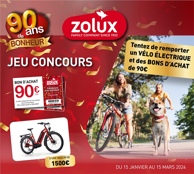 Gagnez un vélo électrique ou un bon de 90€ avec Zolux