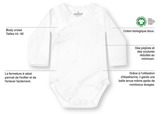 Zeeman : Body bio coton gratuit