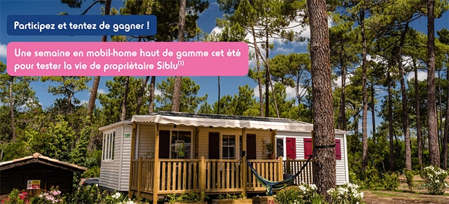 Gagnez un séjour Bien-être Pack Signature avec la chaîne de campings Siblu
