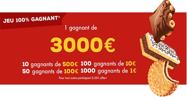 Gagnez de 1€ à 3000€ ou un Webcoupon avec le jeu « Bon Plan 2024 » de Mondelez – Ma Vie en Couleurs