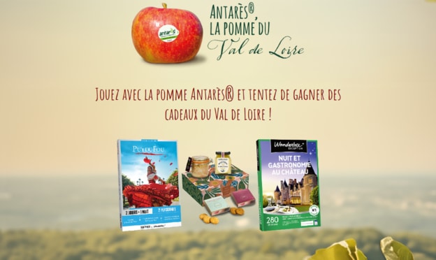 Jeu Antarès : Séjours et coffrets gourmands Val de Loire à gagner