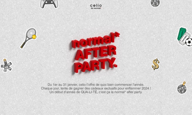 Jeu After Party By Celio : PS5, cartes cadeaux et autres lots à gagner