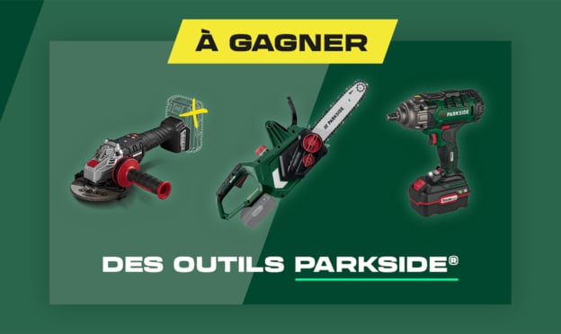 Jeu Lidl Parkside : Des outils de bricolage et jardinage à gagner