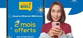La Poste Mobile : Forfait gratuit pendant 2 mois (et c’est sans engagement)