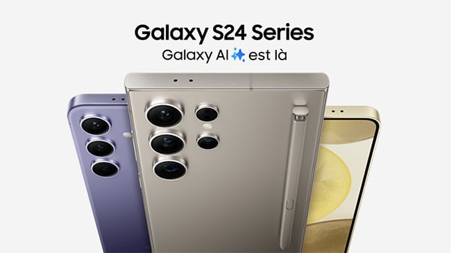 Gagnez un Samsung Galaxy S24, S24+ ou S24 Ultra