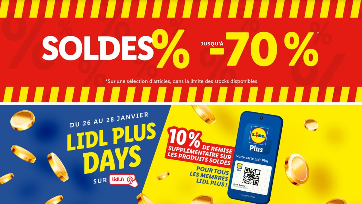 Code promo Soldes Lidl : Jusqu’à -70% + 10% de remise en plus