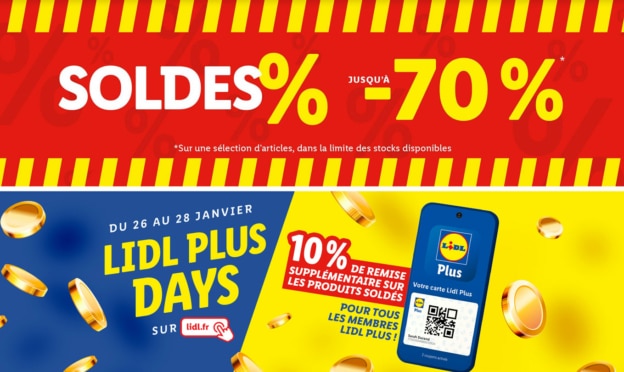 Code promo Soldes Lidl : Jusqu’à -70% + 10% de remise en plus