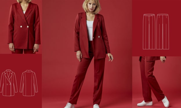 Codes promo Bernina : Patrons de couture Blazer + Pantalon gratuits