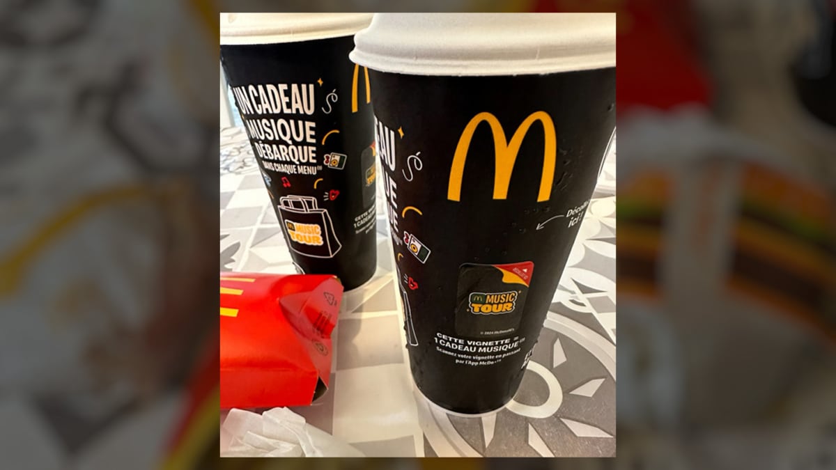 Jeu McDo Music Tour : 1 vignette = 1 cadeau musique offert