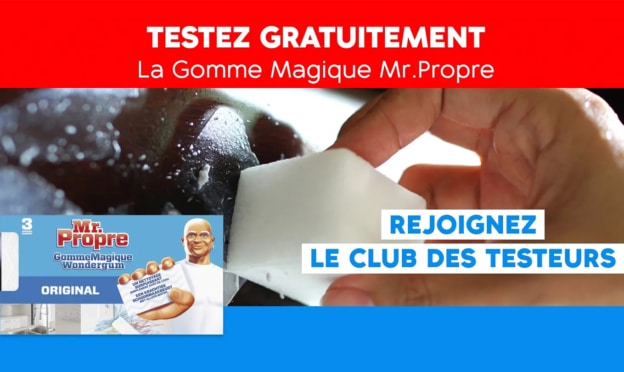 Jeu Envie de Plus : 462 sprays ou gommes magiques Mr. Propre