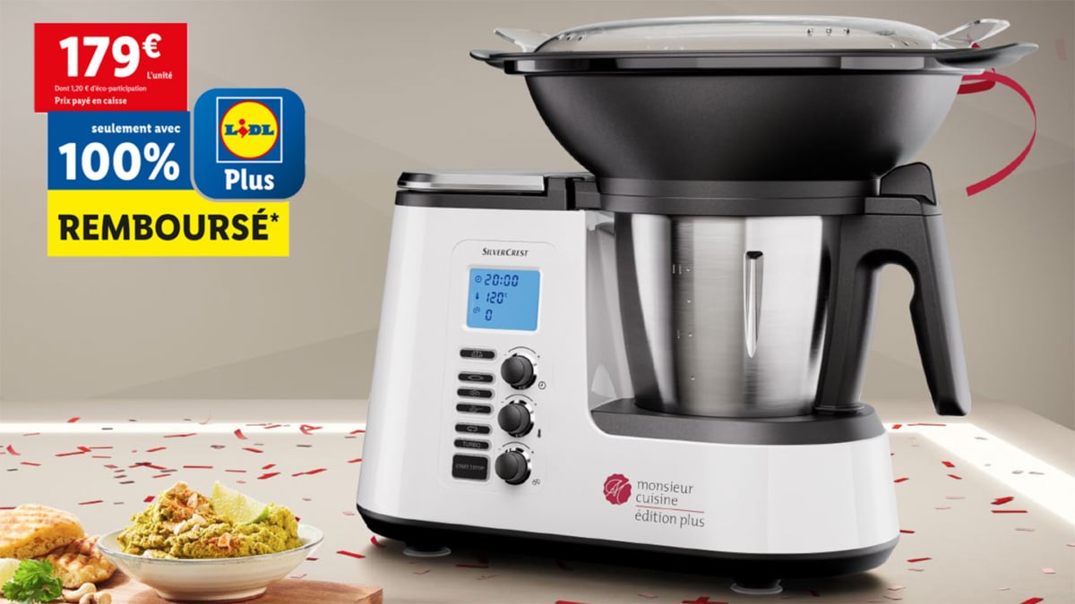 ODR Lidl : Monsieur Cuisine Edition Plus 100% remboursé