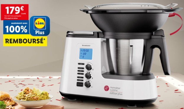 ODR Lidl : Monsieur Cuisine Edition Plus 100% remboursé