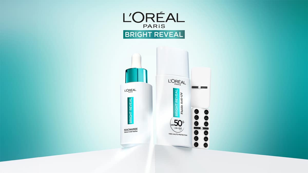 Test gratuit de produits L’Oréal Paris : 1’500 soins Bright Reveal offerts