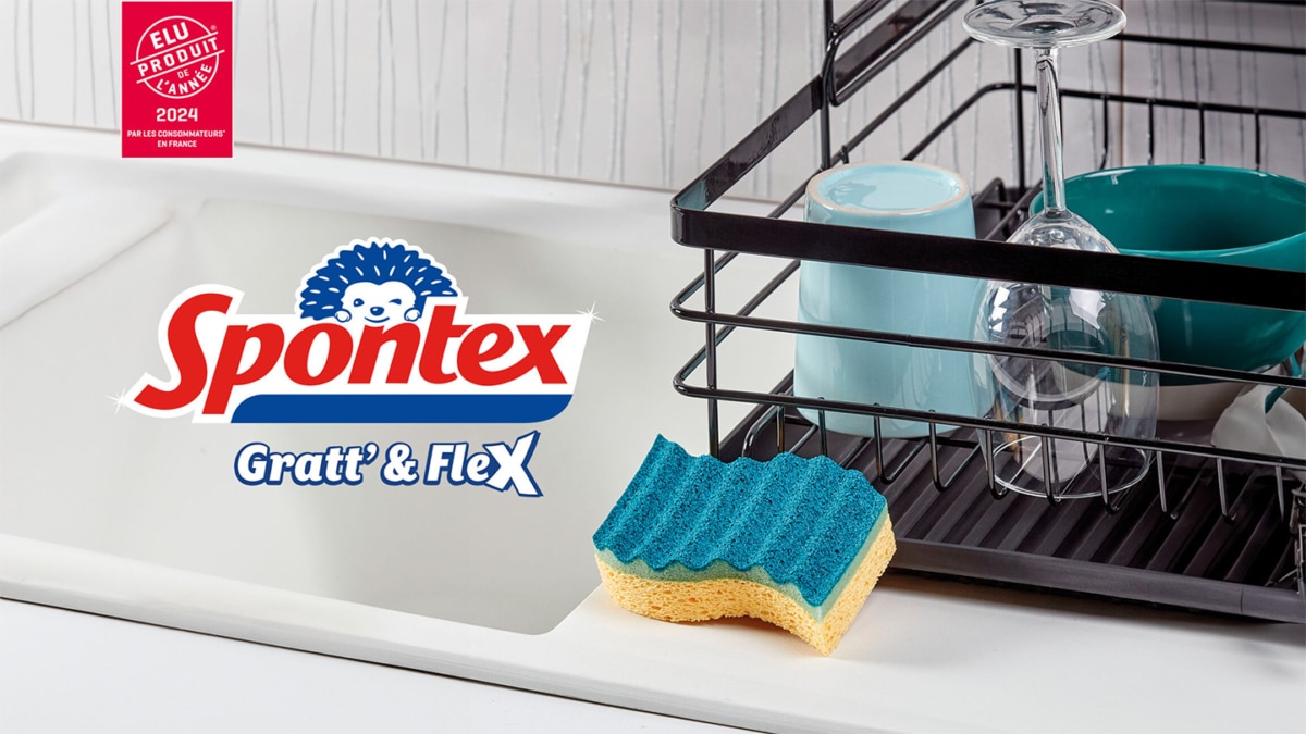 Test de produit Spontex avec 2’500 éponges Gratt’&Flex gratuites