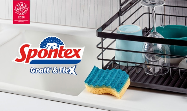 Test de produit Spontex avec 2’500 éponges Gratt’&Flex gratuites