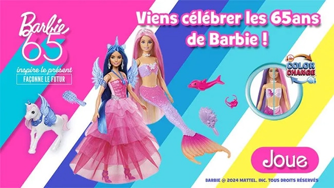 gagner une Barbie Saphir ou Sirène avec Gulli