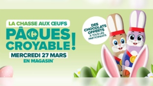 Carrefour : Chasse aux œufs gratuite pour Pâques