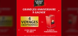 Jeu Café Grand’Mère 70 ans : Séjours et boîtes personnalisées à gagner