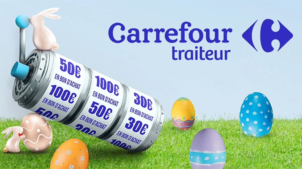Jeu Carrefour Traiteur Pâques 2024 : Jusqu’à 100€ en bons à gagner