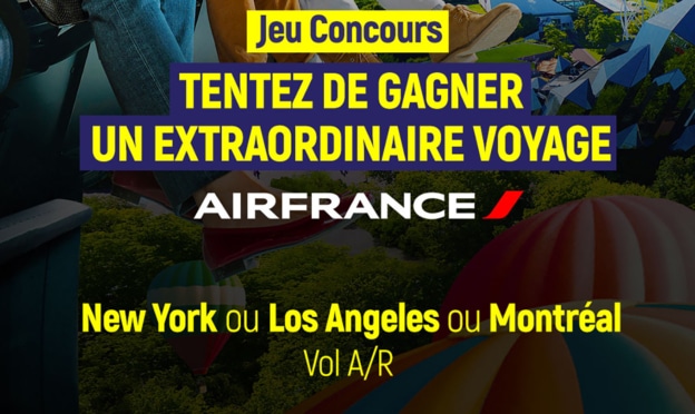 Jeu Futuroscope : Voyage extraordinaire Air France à gagner