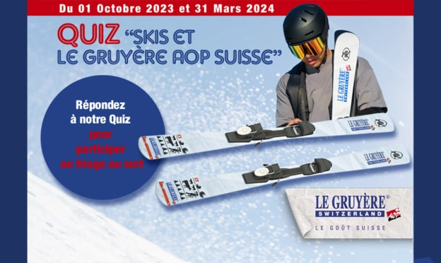 Jeu Switzerland Cheese : Paires de ski et bonnets à gagner