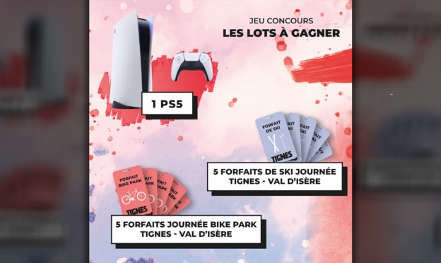 Jeu Mountain Shaker : PS5 et forfaits de ski à gagner