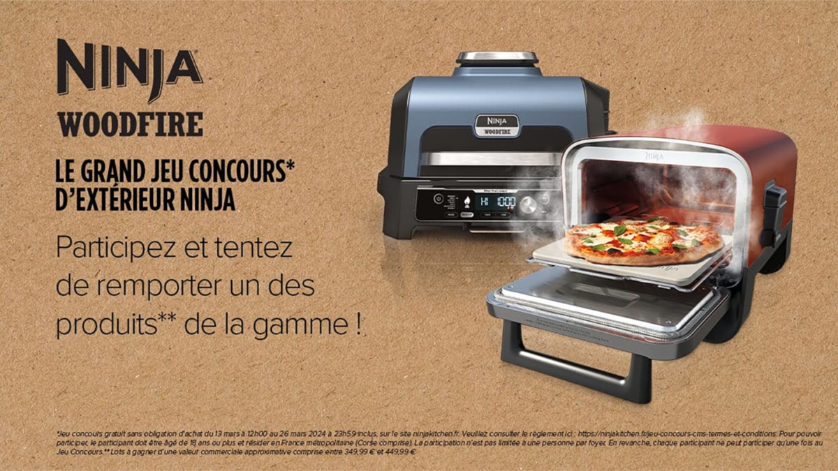 Jeu Ninja : Grills et four à pizza d’extérieur à gagner