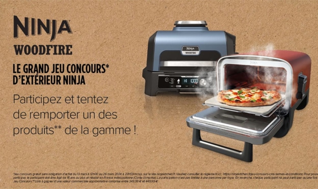 Jeu Ninja : Grills et four à pizza d’extérieur à gagner