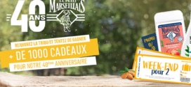 Jeu Le Petit Marseillais 40 ans : Week-ends, enceintes et coffrets à gagner