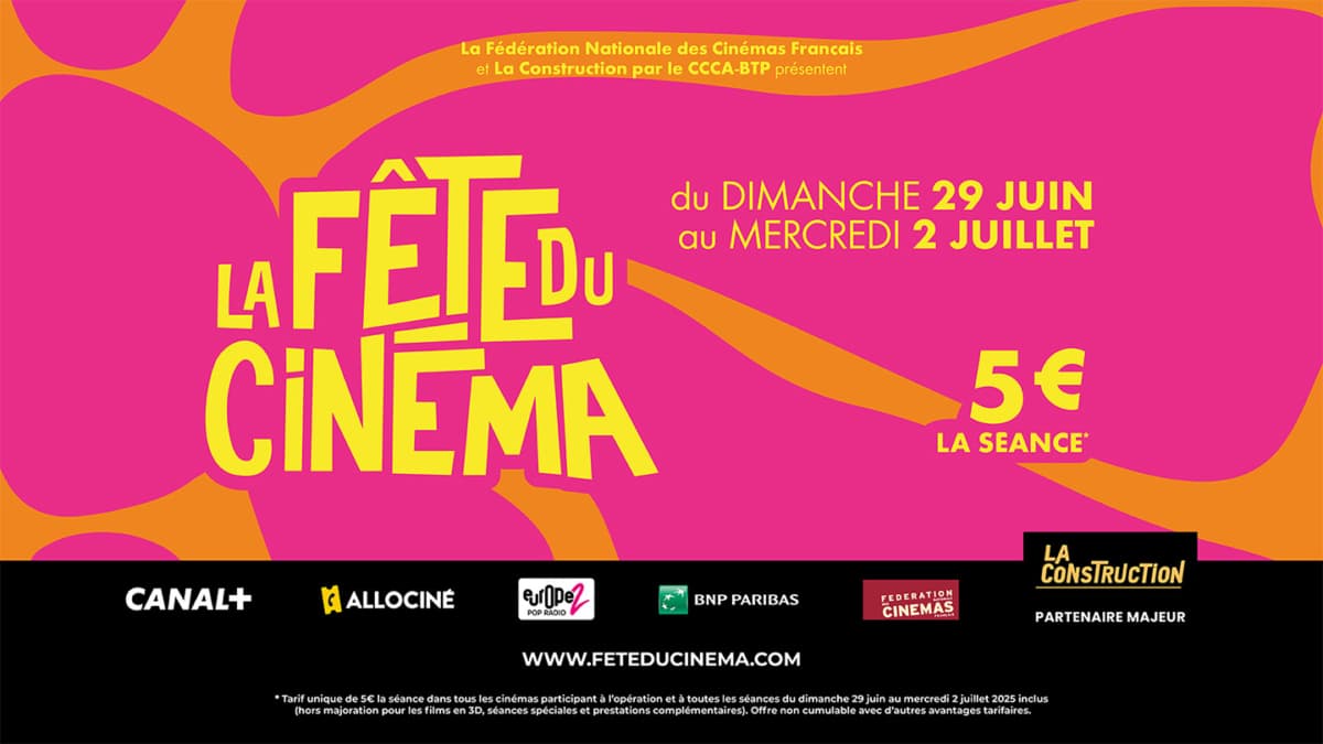 Fête du cinéma 2025 : Date, tarif, films et contremarques