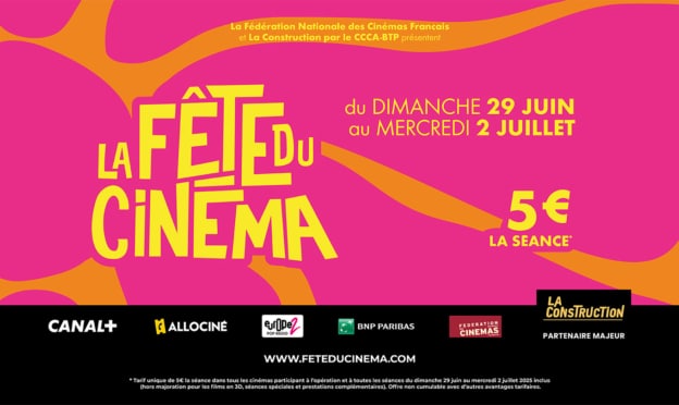 Fête du cinéma 2025 : Date, tarif, films et contremarques