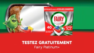 Jeu Envie de Plus : 120 packs de capsules Fairy à gagner