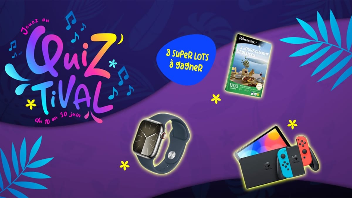 Jeu La Résidence : Apple Watch, Wonderbox et Switch à gagner