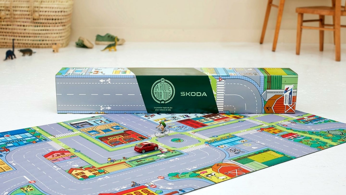 Jeu Škoda : 400 tapis de jeu « La Route Pour Tous » à gagner