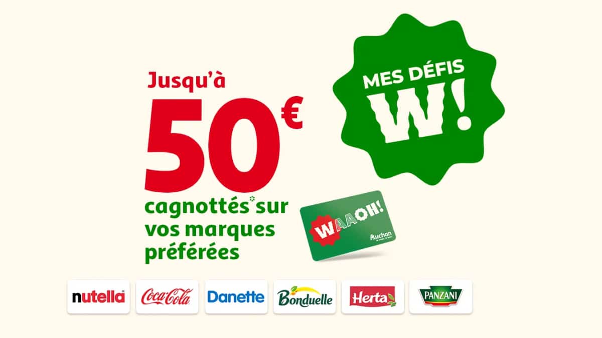 Mes Défis Waaoh Auchan