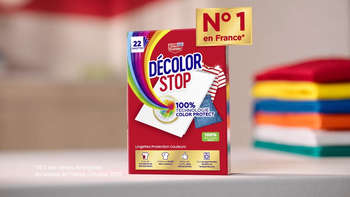 Échantillons gratuits de lingettes Décolor Stop