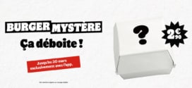 Burger King : Burger mystère à 2,90€ seulement