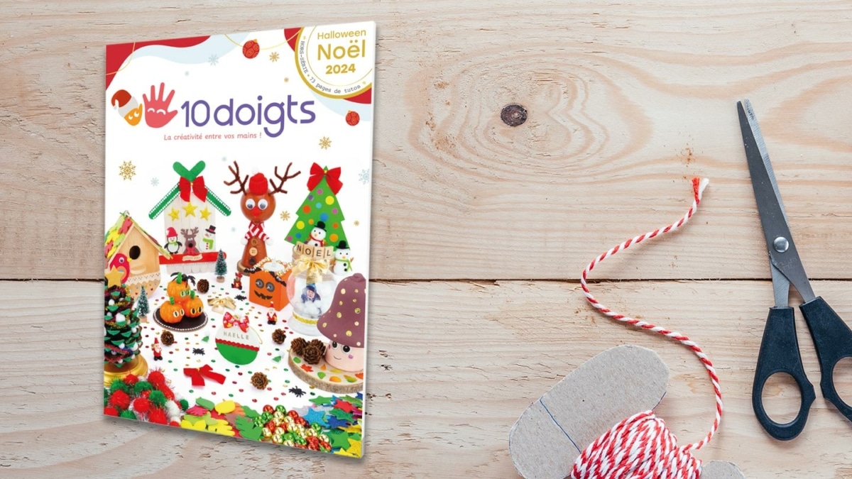 Catalogue 10 Doigts Halloween / Noël gratuit : 73 pages de tutos