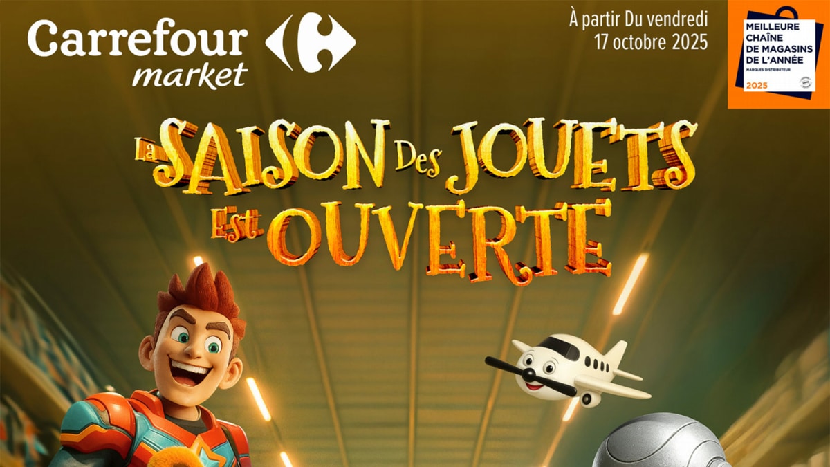 Catalogue Noël Carrefour Market 2025 : Jeux et jouets en promo